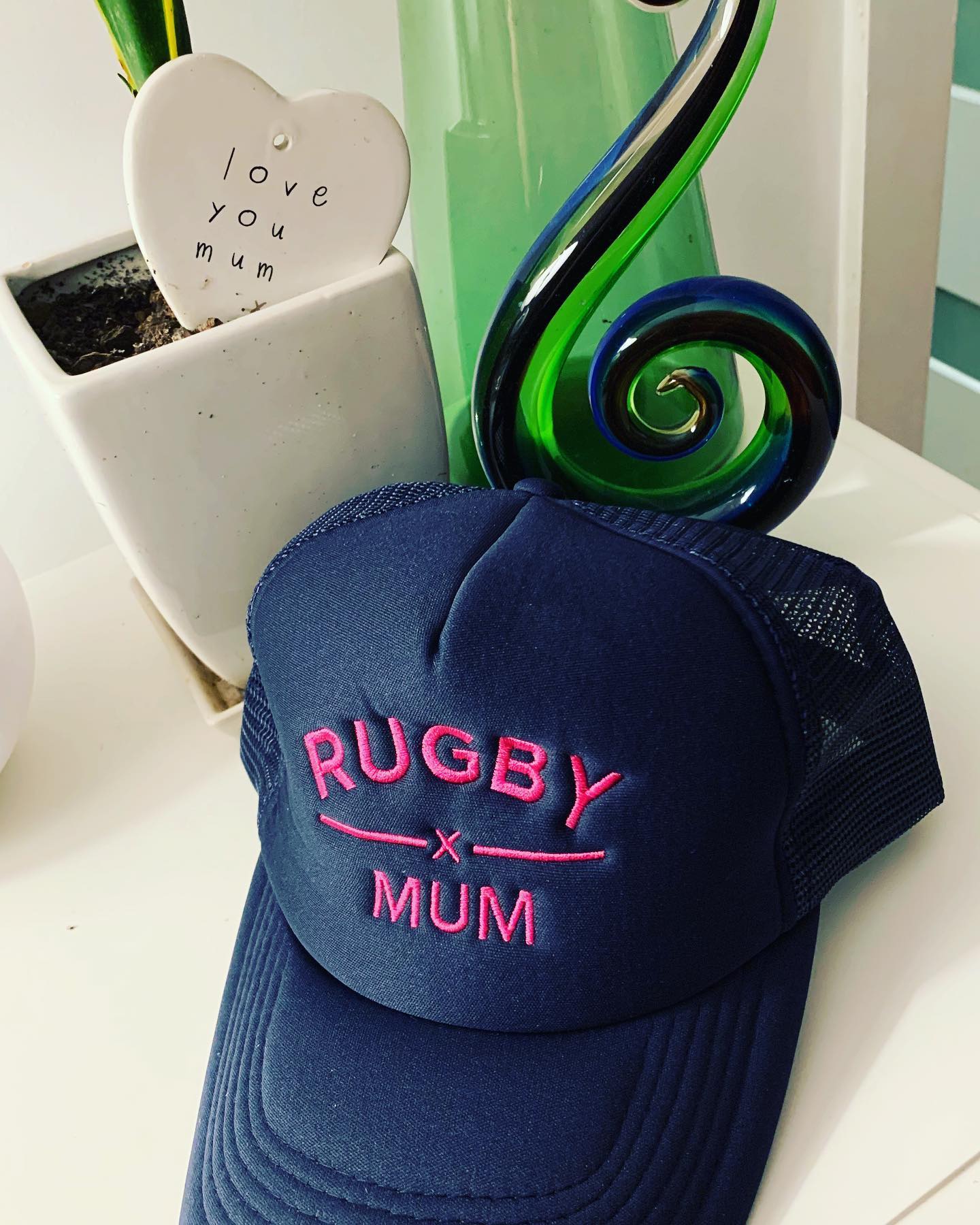 Limited edition Rugby Mum cap for sale from the Club House on Friday Nights $30,...