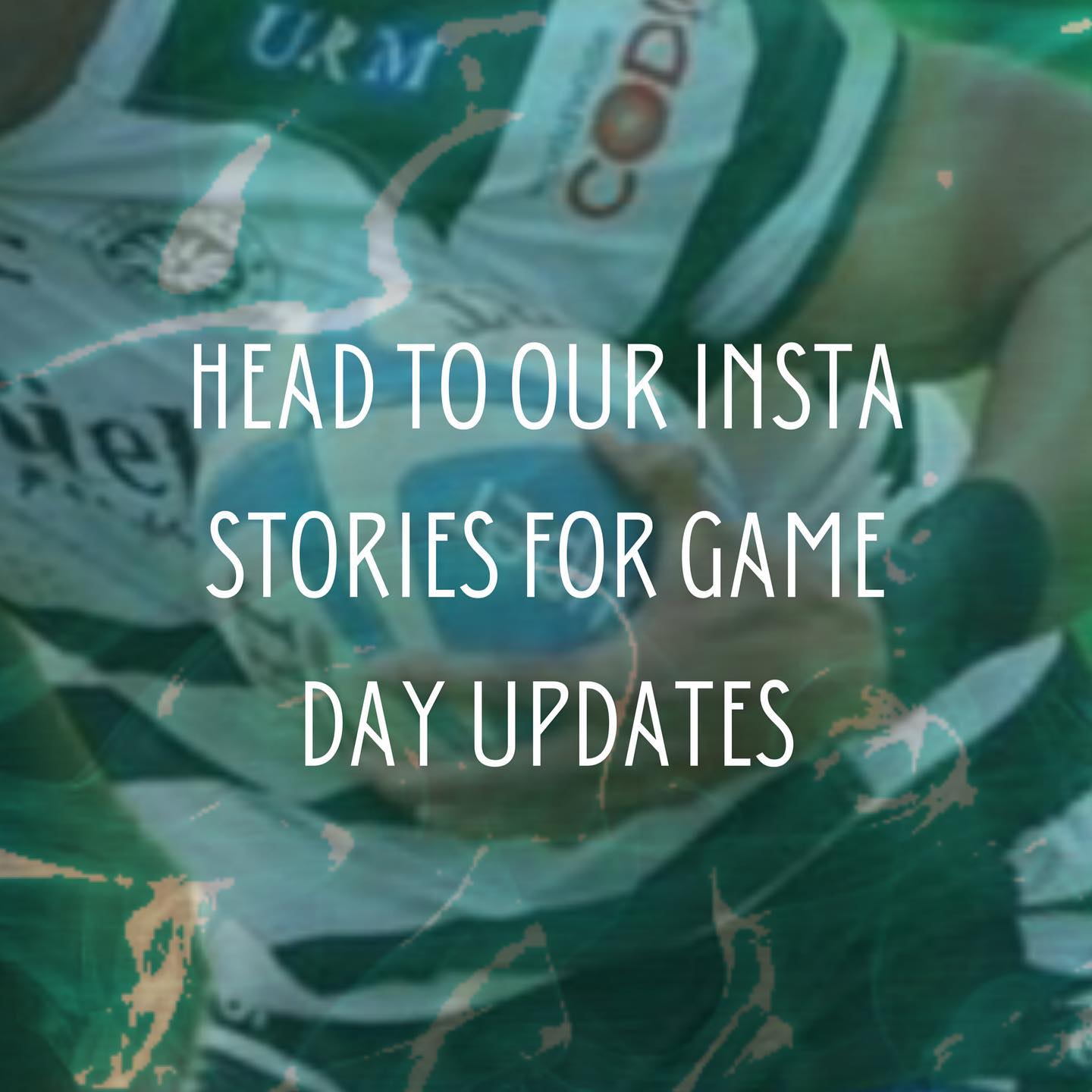 All half time and full time scores will be shared on our Instagram Stories today...