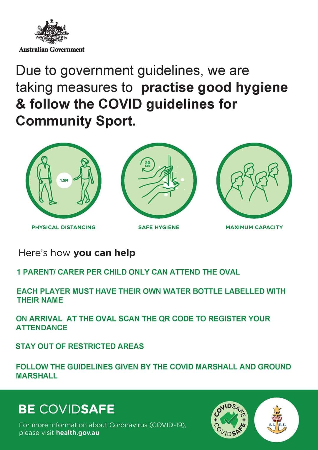 Please remember to follow all COVID-19 hygiene measures at your rugby games this...