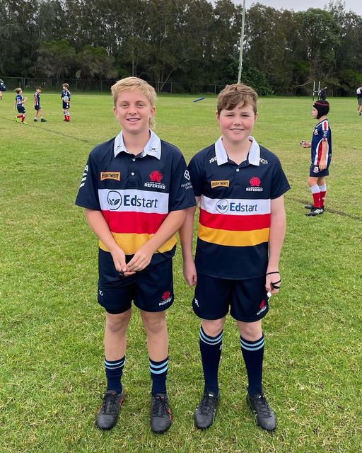 Two of our Tigers U13 boys took up the w